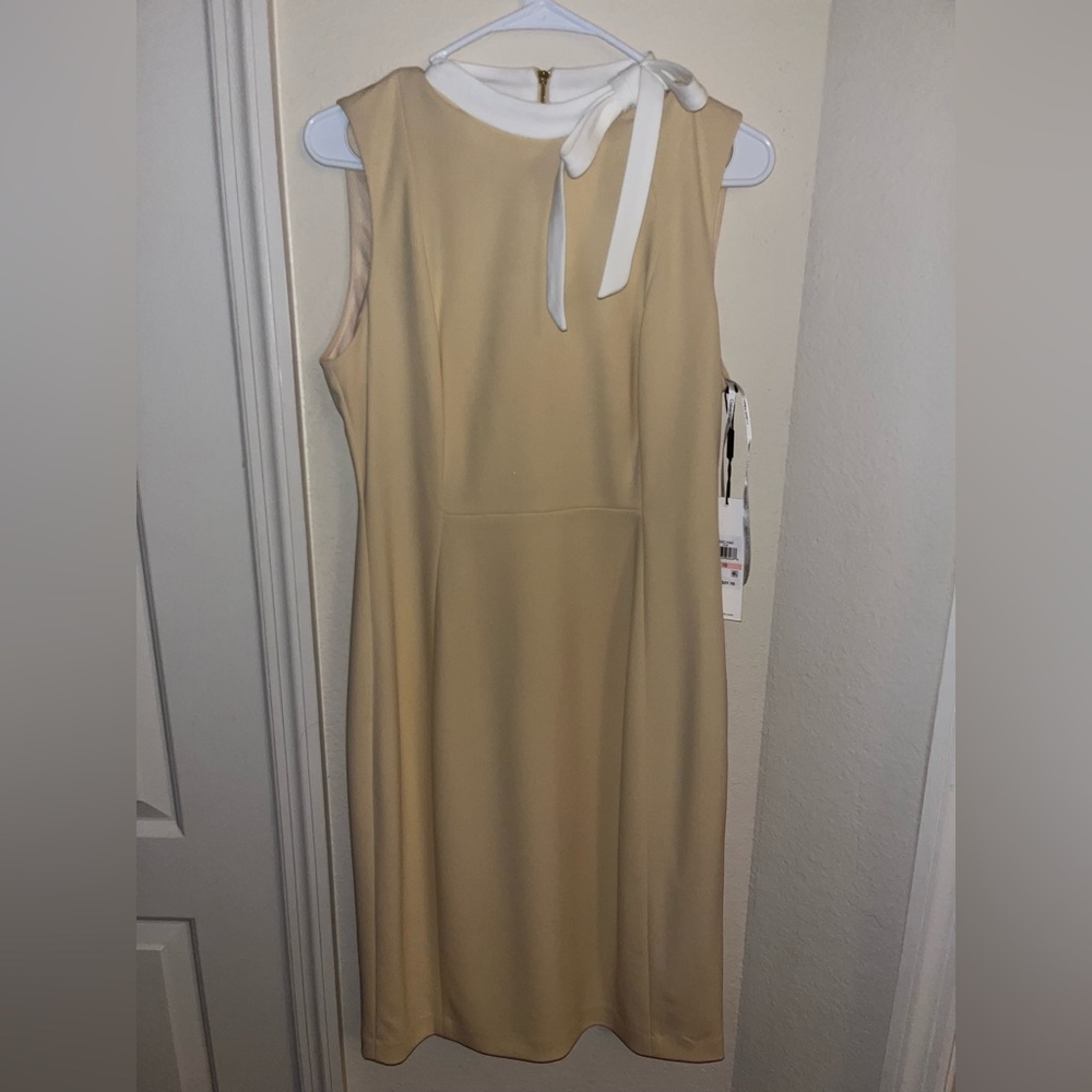 This beautiful dress has a classy style with vintage touch.